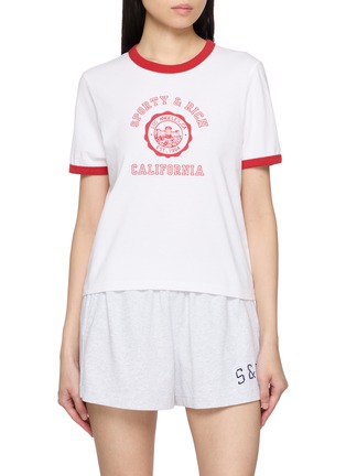 首图 - 点击放大 - SPORTY & RICH - 滚边印花 T 恤