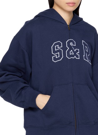  - SPORTY & RICH - IVY 拉链连帽卫衣