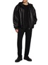 模特儿示范图 - 点击放大 - ATTACHMENT - Slim Fit Wool Lounge Pants