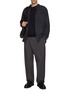 模特儿示范图 - 点击放大 - ATTACHMENT - Long Sleeve Wool Jersey Top