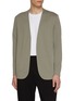 首图 - 点击放大 - ATTACHMENT - Collarless Double Faced Cotton Cardigan
