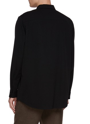 背面 - 点击放大 - ATTACHMENT - High Twist Wool Zip Up Shirt