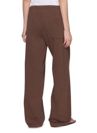 背面 - 点击放大 - SPORTY & RICH - 松紧腰纯棉长裤