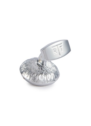 细节 - 点击放大 - TATEOSSIAN - Swivelling Meteorites Palladium Plated Cufflinks