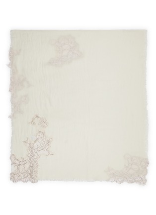 首图 - 点击放大 - LANE’S - The New H Lace Panel Wool Shawl