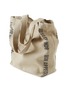 首图 –点击放大 - CHARVET ÉDITIONS - Bon Appetit Linen Bag — Black