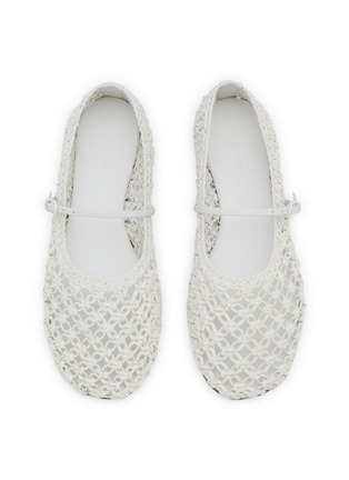细节 - 点击放大 - DEAR FRANCES - Flat Balla Weave Leather Mary Jane