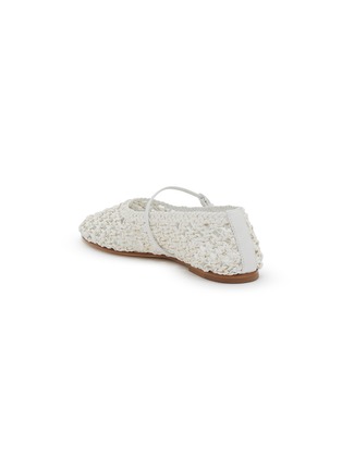  - DEAR FRANCES - Flat Balla Weave Leather Mary Jane