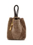 细节 - 点击放大 - CHLOÉ - Small Chloé Spin Shearling Tote Bag