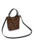 细节 - 点击放大 - CHLOÉ - Small Chloé Spin Leopard Print Shearling Tote Bag