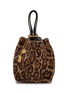 细节 - 点击放大 - CHLOÉ - Small Chloé Spin Leopard Print Shearling Tote Bag