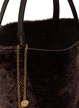 - CHLOÉ - Medium Chloé Spin Shearling Tote Bag