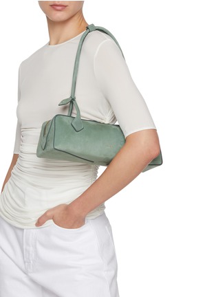 ALAÏA | 中号 LE TECKEL 绒面皮手提包
