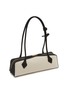 细节 - 点击放大 - ALAÏA - Medium Le Teckel Canvas Suede Shoulder Bag