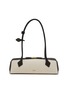 首图 - 点击放大 - ALAÏA - Medium Le Teckel Canvas Suede Shoulder Bag