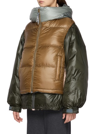  - BEAUTIFUL PEOPLE - NANGA 多层羽绒背心外套