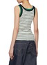 背面 - 点击放大 - BEAUTIFUL PEOPLE - X Robert P. Miller  Flip Cotton Tank Top