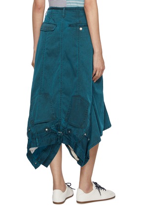 背面 - 点击放大 - BEAUTIFUL PEOPLE - Double End Flared Medium Wash Denim Skirt