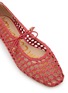 细节 - 点击放大 - SAM EDELMAN - Marcie Woven Faux Leather Ballet Flat