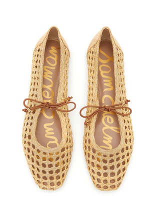 细节 - 点击放大 - SAM EDELMAN - Marcie Woven Faux Leather Ballet Flat