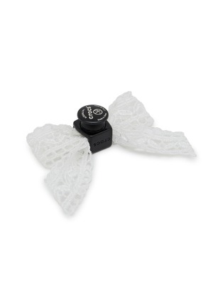 细节 - 点击放大 - CROCS - White Lace Bow Jibbitz™ Charm