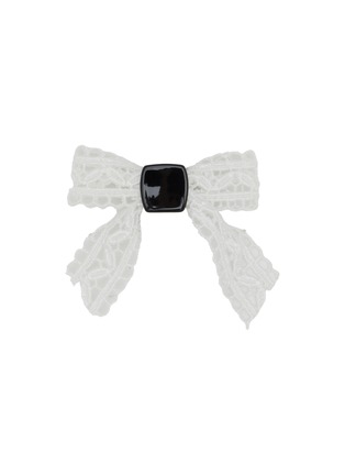 首图 - 点击放大 - CROCS - White Lace Bow Jibbitz™ Charm