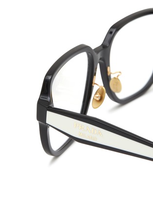 细节 - 点击放大 - PRADA - Acetate Pillow Optical Glasses