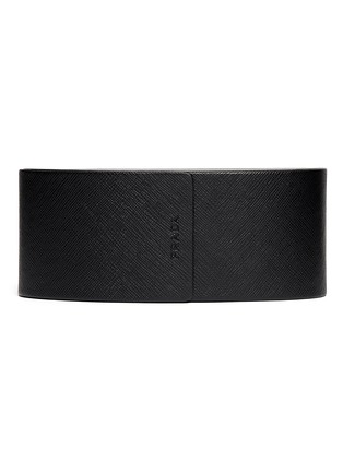 细节 - 点击放大 - PRADA - Acetate Rectangle Sunglasses