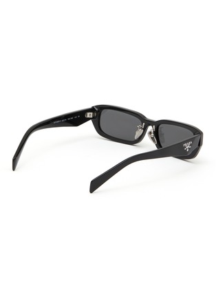 模特儿示范图 - 点击放大 - PRADA - Acetate Rectangle Sunglasses