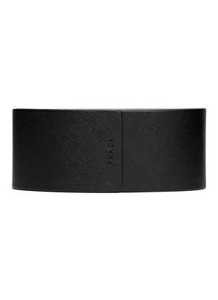 细节 - 点击放大 - PRADA - Acetate Rectangle Sunglasses