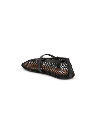  - ALAÏA - La Ballerine Patent Mesh Mary Jane Flats