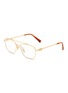 首图 - 点击放大 - MIU MIU - Miu Regard Metal Square Optical Glasses