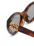 细节 - 点击放大 - MIU MIU - Signature Metal Butterfly Acetate Cat Eye Sunglasses