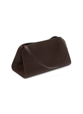 模特儿示范图 - 点击放大 - THE ROW - Peggy Leather Clutch