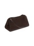 模特儿示范图 - 点击放大 - THE ROW - Peggy Leather Clutch