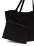 细节 - 点击放大 - THE ROW - Park Tote Three Suede Shoulder Bag