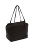 模特儿示范图 - 点击放大 - THE ROW - Henri Leather Shoulder Bag