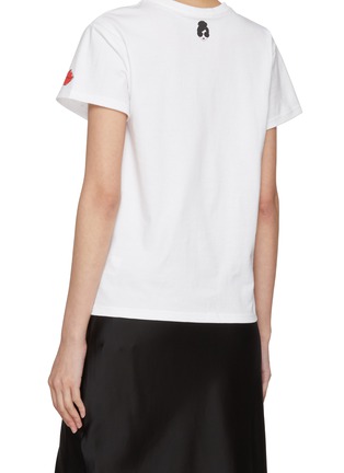 背面 - 点击放大 - ALICE + OLIVIA - Alvera Cotton T-Shirt