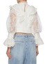 背面 - 点击放大 - ALICE + OLIVIA - Delpha Embellished Ruffled Top