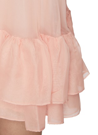  - ALICE + OLIVIA - Erna Sleeveless Halterneck Mini Dress