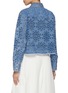 背面 - 点击放大 - ALICE + OLIVIA - Finely Floral Cutout Denim Shirt
