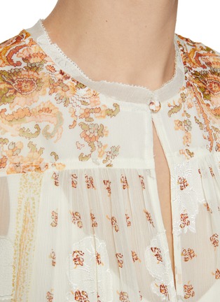  - ULLA JOHNSON - ASTER 花卉印花上衣