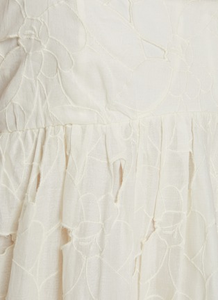  - ULLA JOHNSON - MARINA 镂空花卉连衣裙