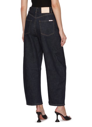 背面 - 点击放大 - SELF-PORTRAIT - Indigo Barrel Leg Jeans