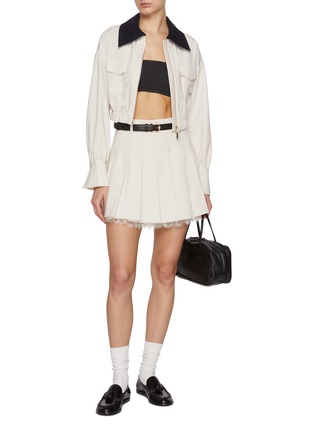 模特儿示范图 - 点击放大 - SELF-PORTRAIT - Contrast Collar Jacket