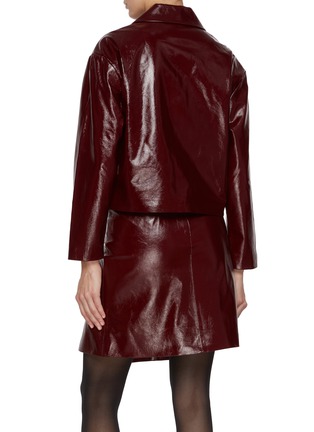 背面 - 点击放大 - SELF-PORTRAIT - Club Collar Leather Jacket