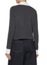 背面 - 点击放大 - SELF-PORTRAIT - Contrast Collar Wool Blend Knit Cardigan