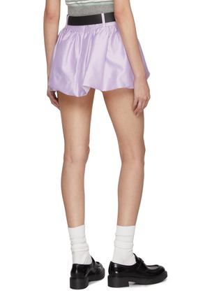 背面 - 点击放大 - SELF-PORTRAIT - Bubble Hem Taffeta Skort