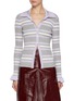 首图 - 点击放大 - SELF-PORTRAIT - Stripe Knit Top