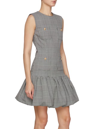 细节 - 点击放大 - SELF-PORTRAIT - Prince Of Wales Chequered Mini Dress